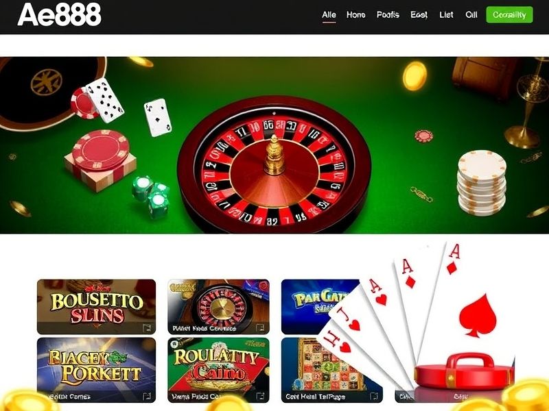 Welcome to our AE888 gambling guide, your one-stop destination for information on online casino games, promotions, and safe login links to AE888.